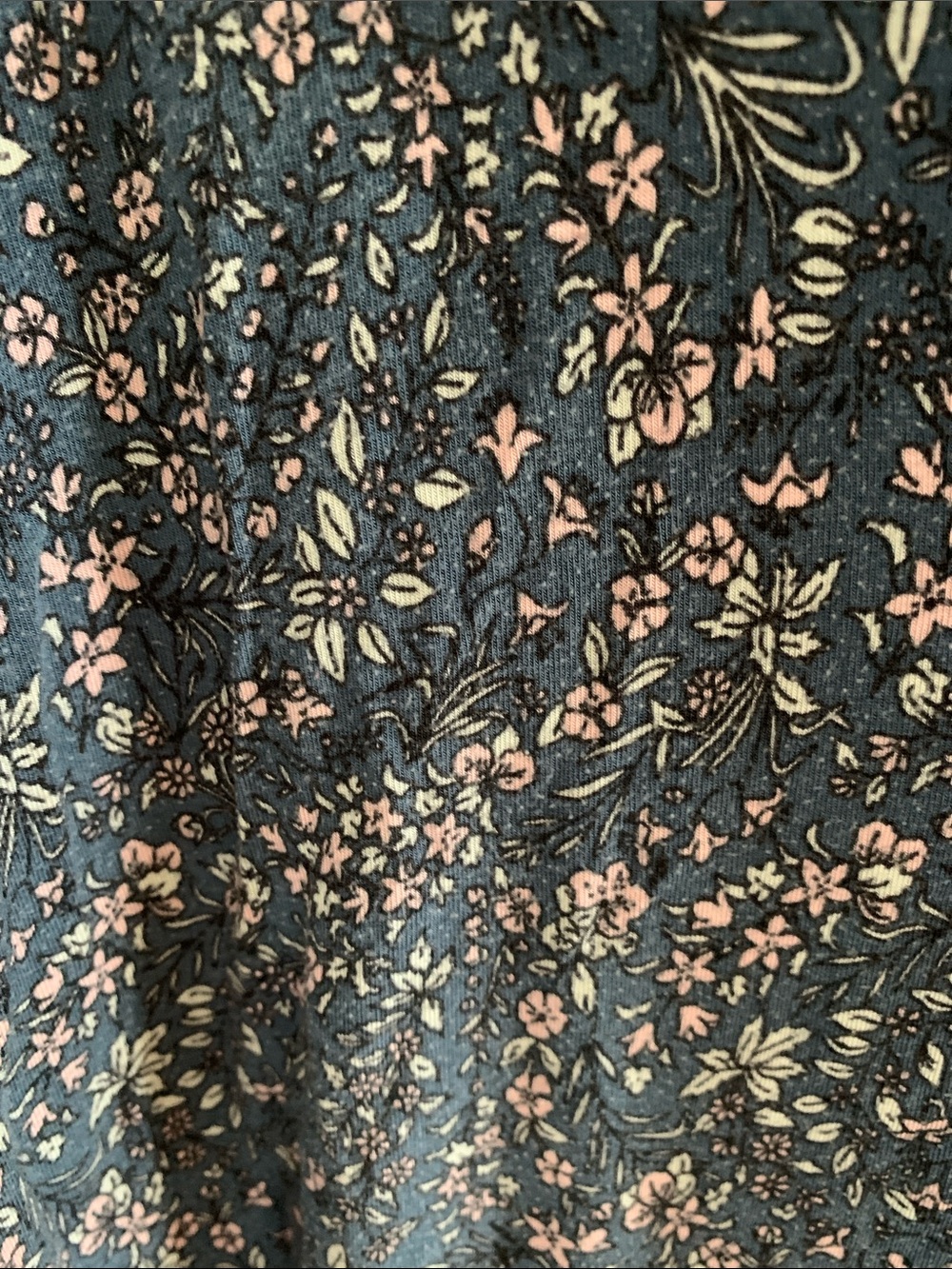 Victoria's Secret Dusty Blue Floral Nightgown - Picture 3 of 5